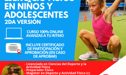 CURSO: ACTIVIDAD Y EJERCICIO FÍSICO EN NIÑOS Y ADOLESCENTES 2DA VERSIÓN